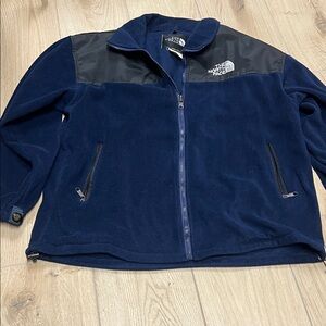 The North Face Men's Zip Up Sweater‎ - Navy and Black